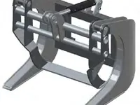 Divu žokļu kokmateriālu satvērējs BRAVO / ALFA — 3